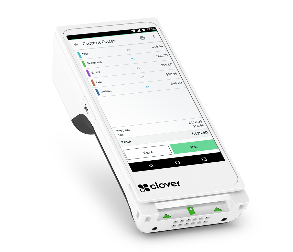 Clover Flex handheld terminal